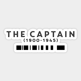 The Captain - Ghosts Sticker